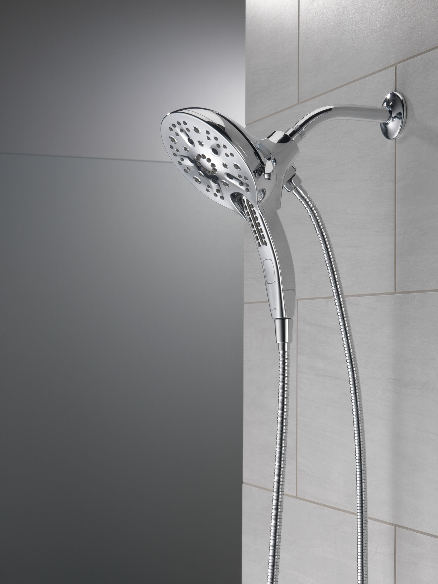 58620-PK In2ition® H2Okinetic® Душ два в одном с 5 настройками Delta Faucet Universal Showering Хром  - Вид №20
