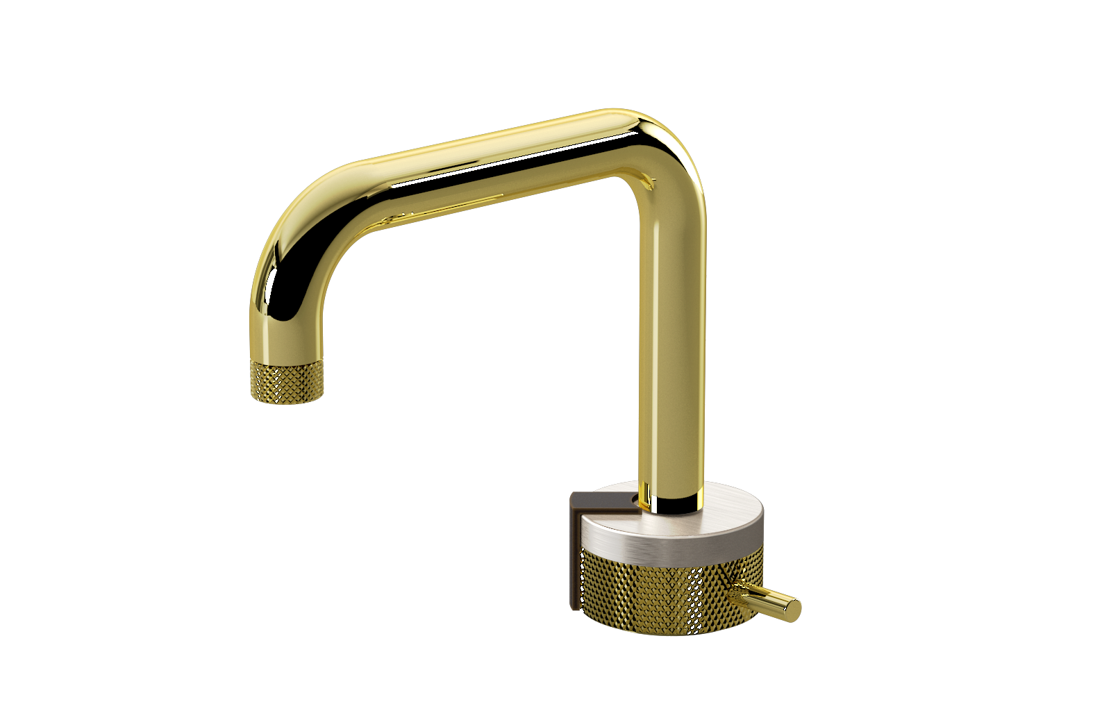 E-11500-R1BNi-L2OB-PB Однорычажный прогрессивный смеситель для раковины - излив 15,3см GRAFF MOD+