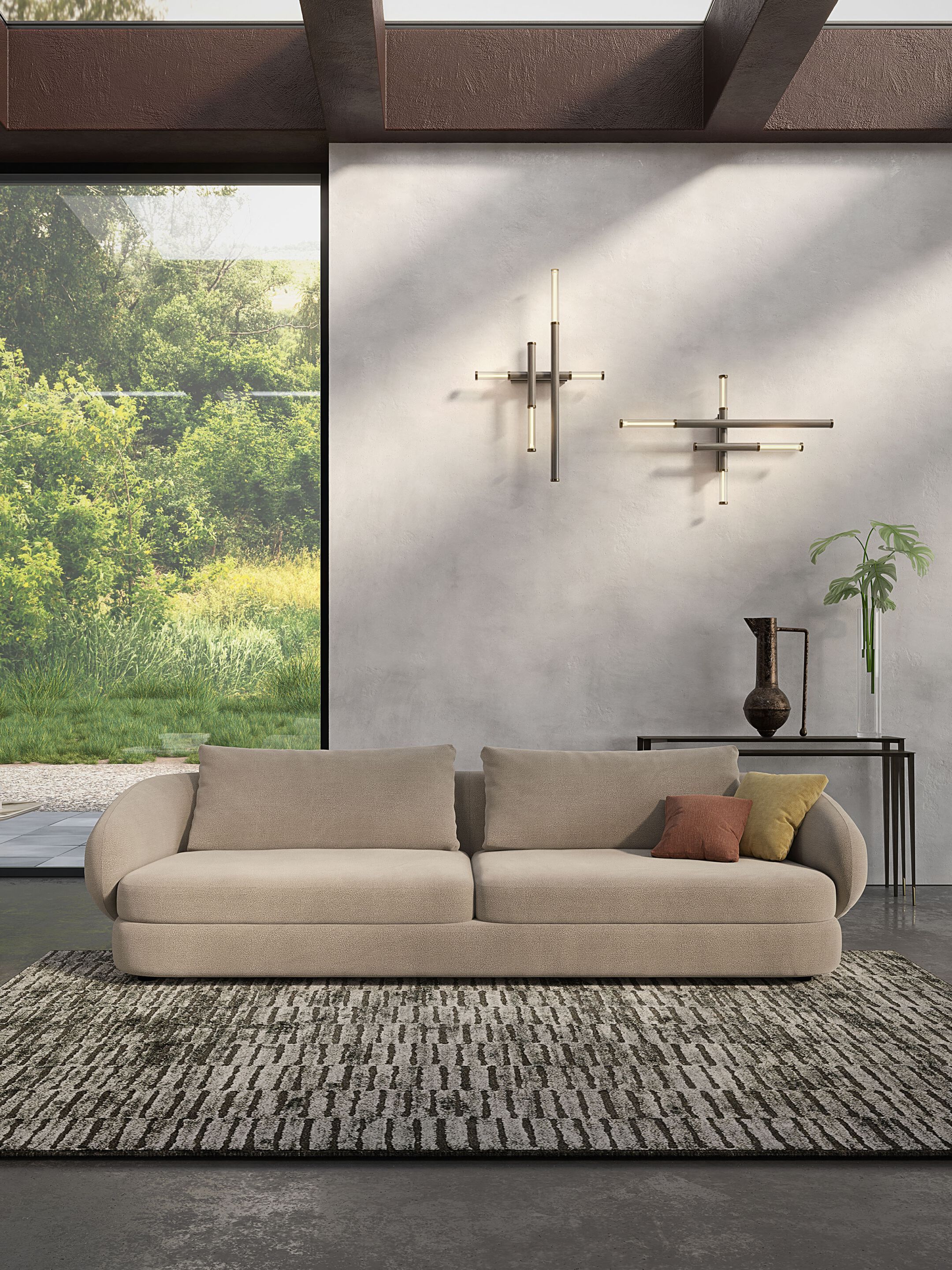 Модульный тканевый диван Cattelan italia CRAIG ARCH-00098140 - Вид №14