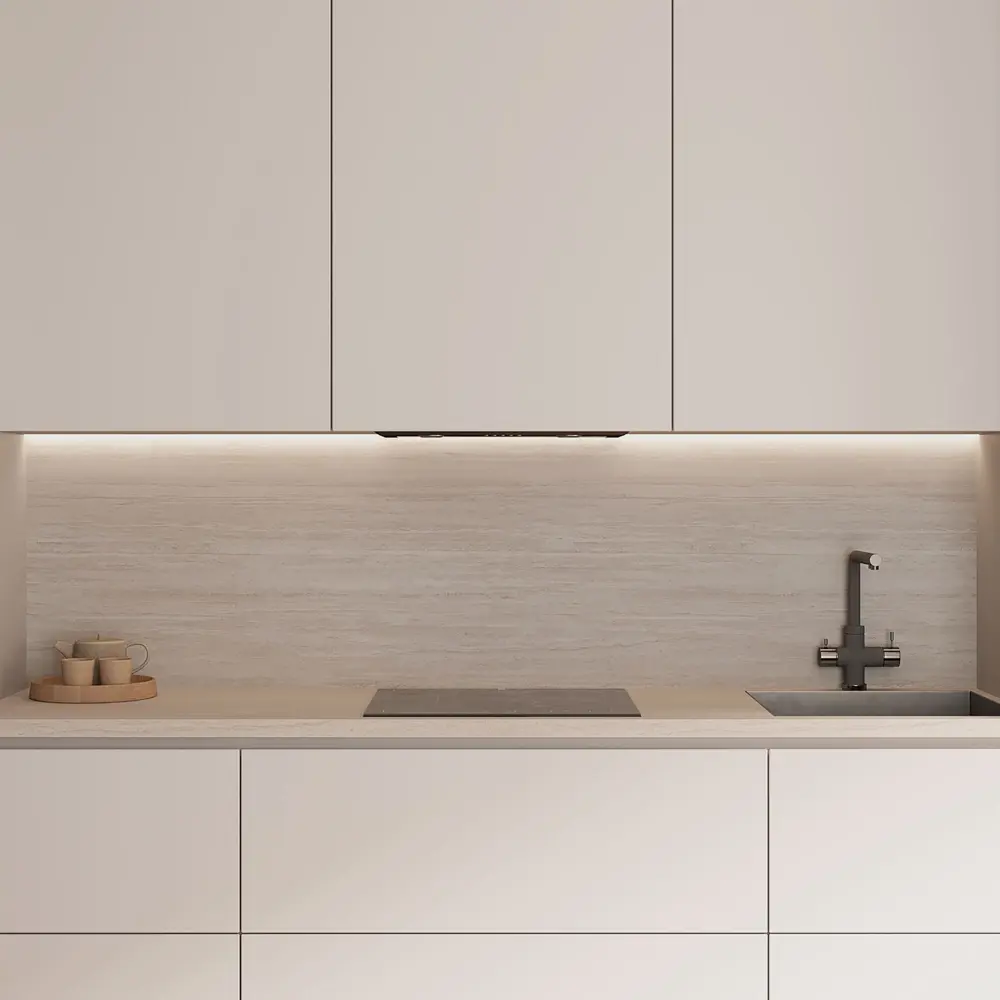 Кухонная столешница Slotex Россонь 300x60x3.8 см ДСП цвет коричневый ДСП Прямой угол STLM-2204742 - Вид №5