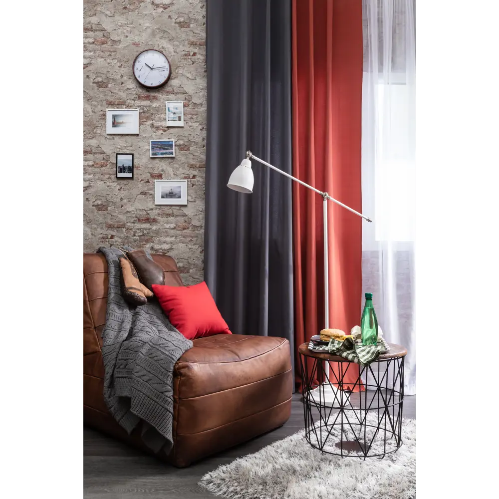 Часы настенные «Климат» D24.6 см пластик цвет белый 82036770 STLM-2188597 Santreyd - Вид №5