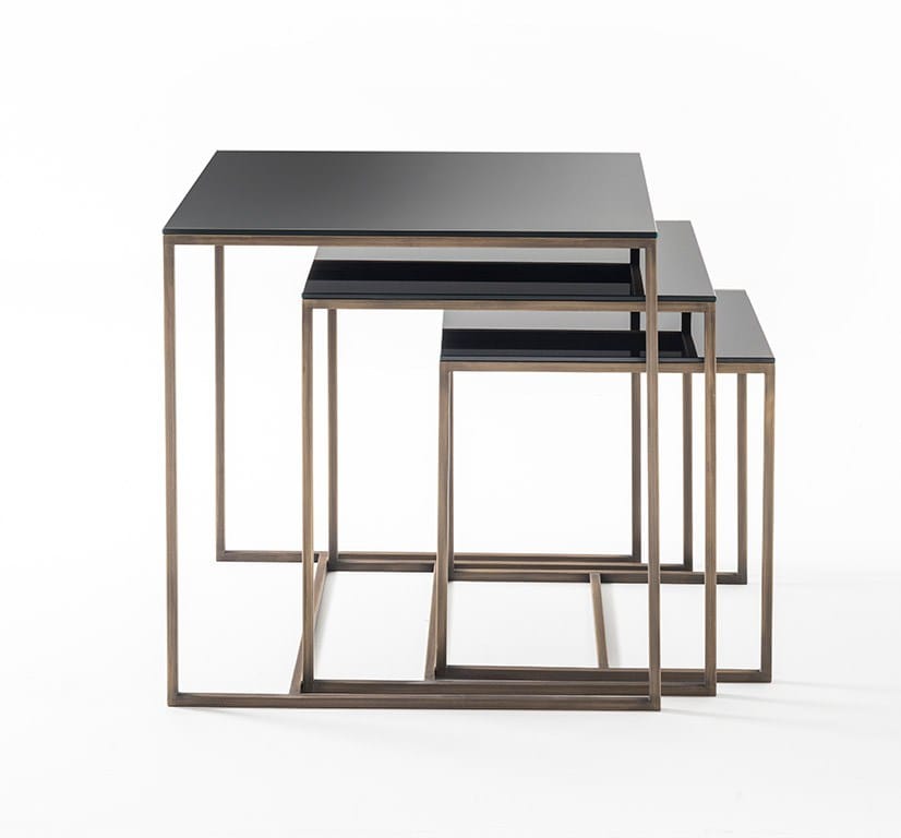 Металлический низкий журнальный столик OAK Милан ARCH-00002017 - Вид №2