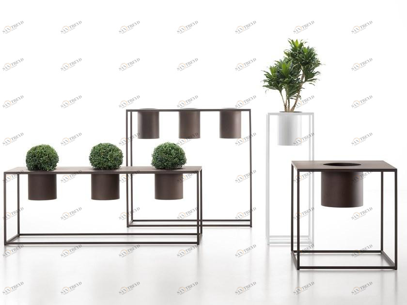 DE CASTELLI Подставка для вазы из металла sun-id-1360038