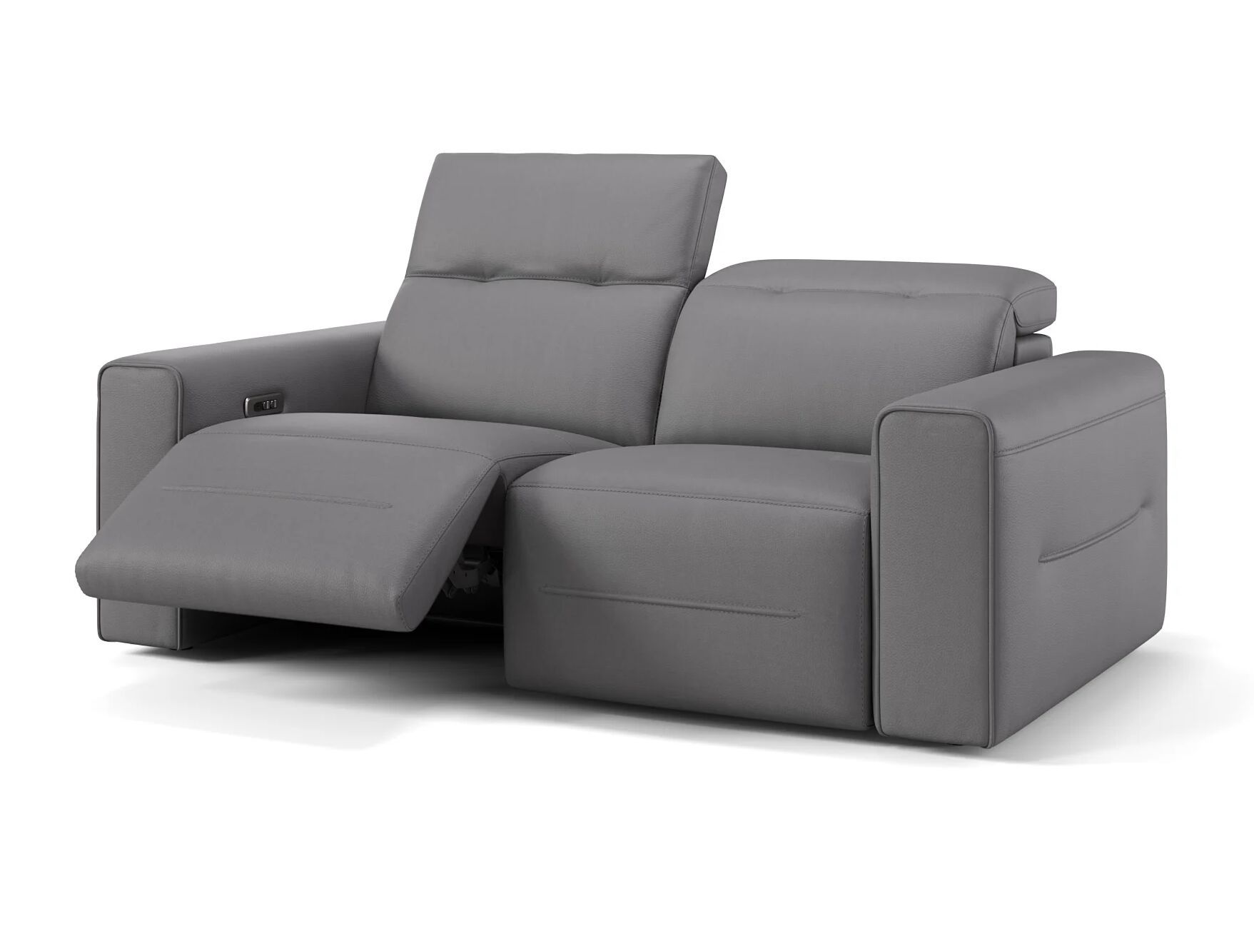 2-местный кожаный диван Sofanella Канны ARCH-00110266