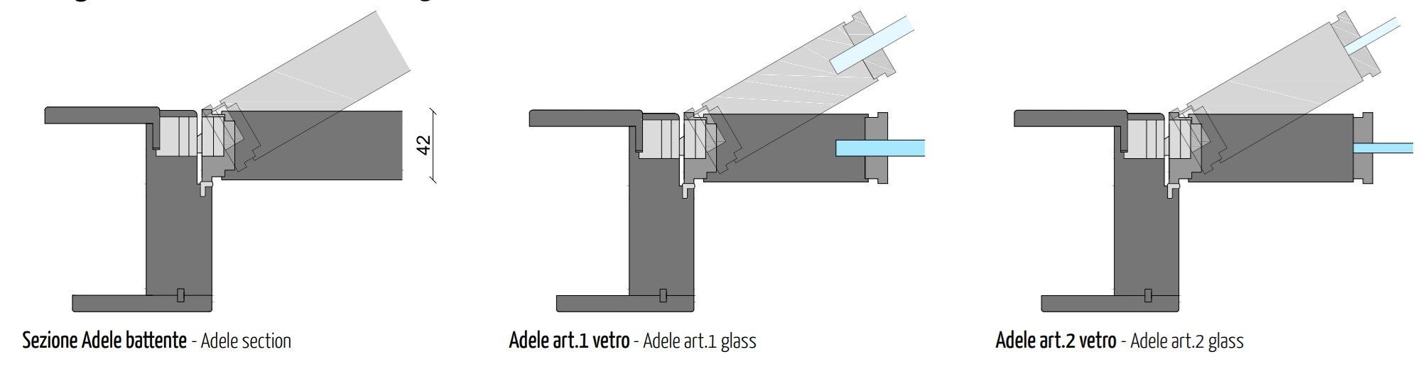 Распашная дверь из лиственницы FBP Адель ARCH-00134340 - Вид №5