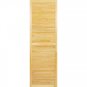 15312197 Дверь жалюзийная 2013х594х20 мм хвоя сорт А