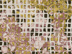 Ковер ручной работы из ткани