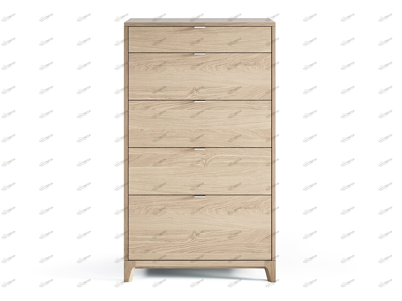 Комод высокий дуб осветленный Case THE IDEA ДИЗАЙНЕРСКИЕ 209977 Бежевый;дуб сонома 