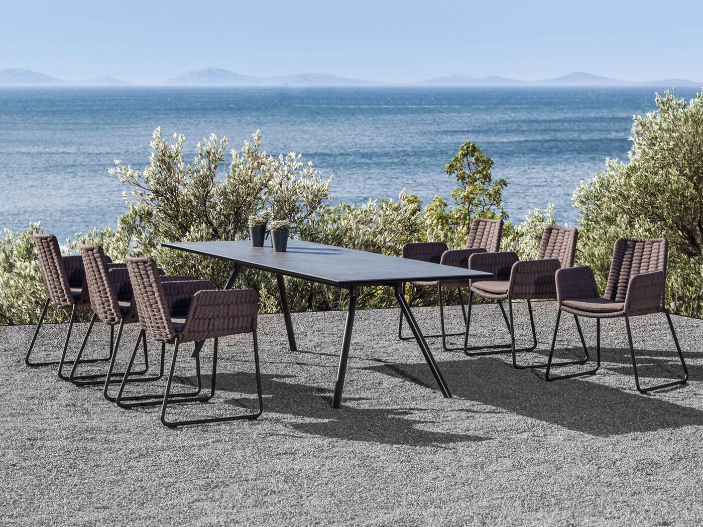 Сани сад стул с подлокотниками FISCHER MÖBEL Wing ARCH-00111842 - Вид №2