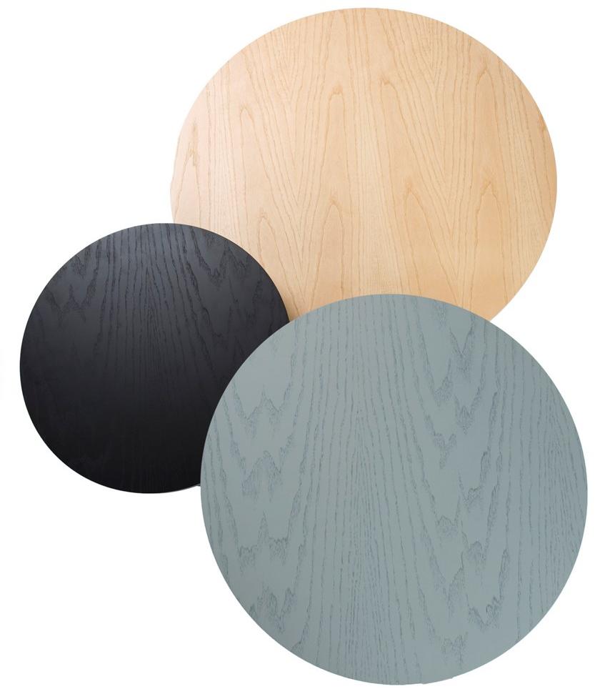 Deadgood Высокий круглый стол из лакированного ясеня  M1lt  - Вид №4