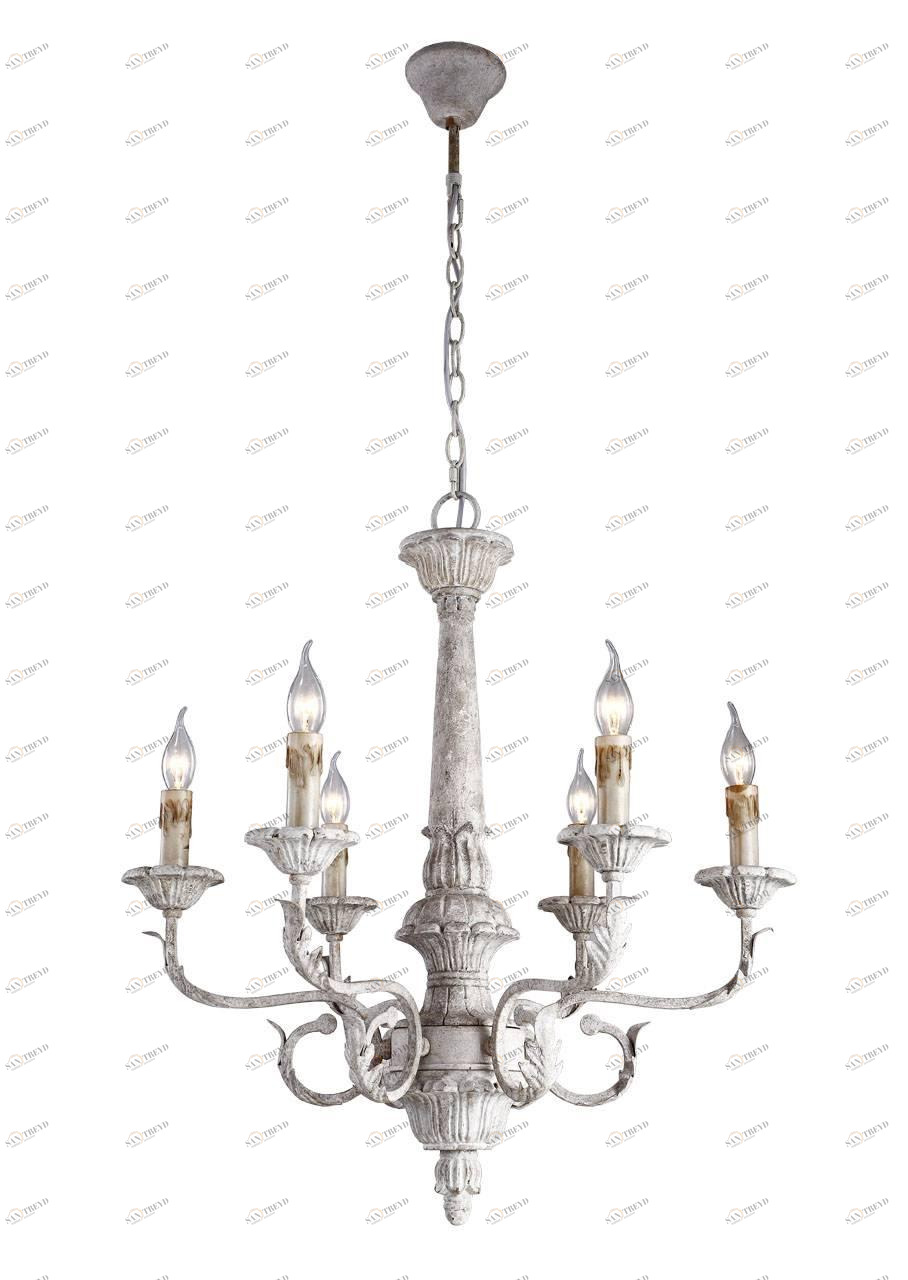 Подвесная люстра Divinare Monica 7057/01 LM-6 DIVINARE ДИЗАЙНЕРСКИЕ, MONICA 074567 Серый 