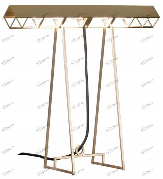 BAXTER Настольная светодиодная лампа из латуни Hubble sun-id-1399329