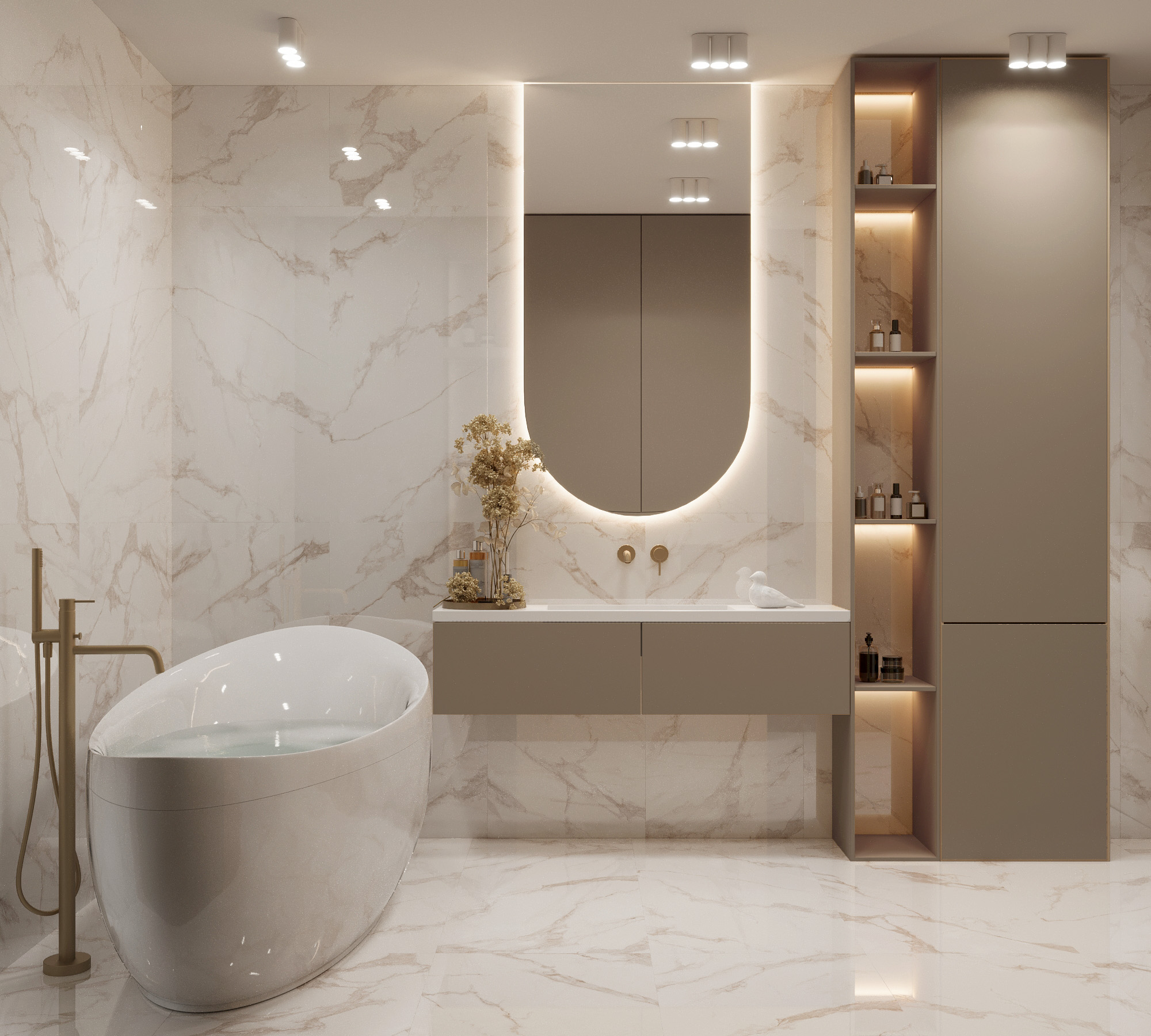 CALACATTA BIANCO ARCADIA CERAMICA FP1019-A