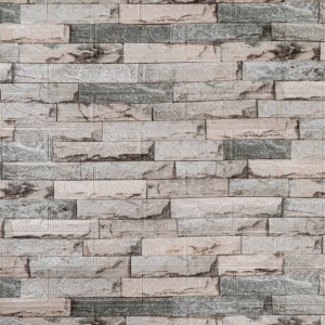 Панель ПВХ на клеевой основе "Кирпич Лофт" 700*770мм Ultra (10шт)