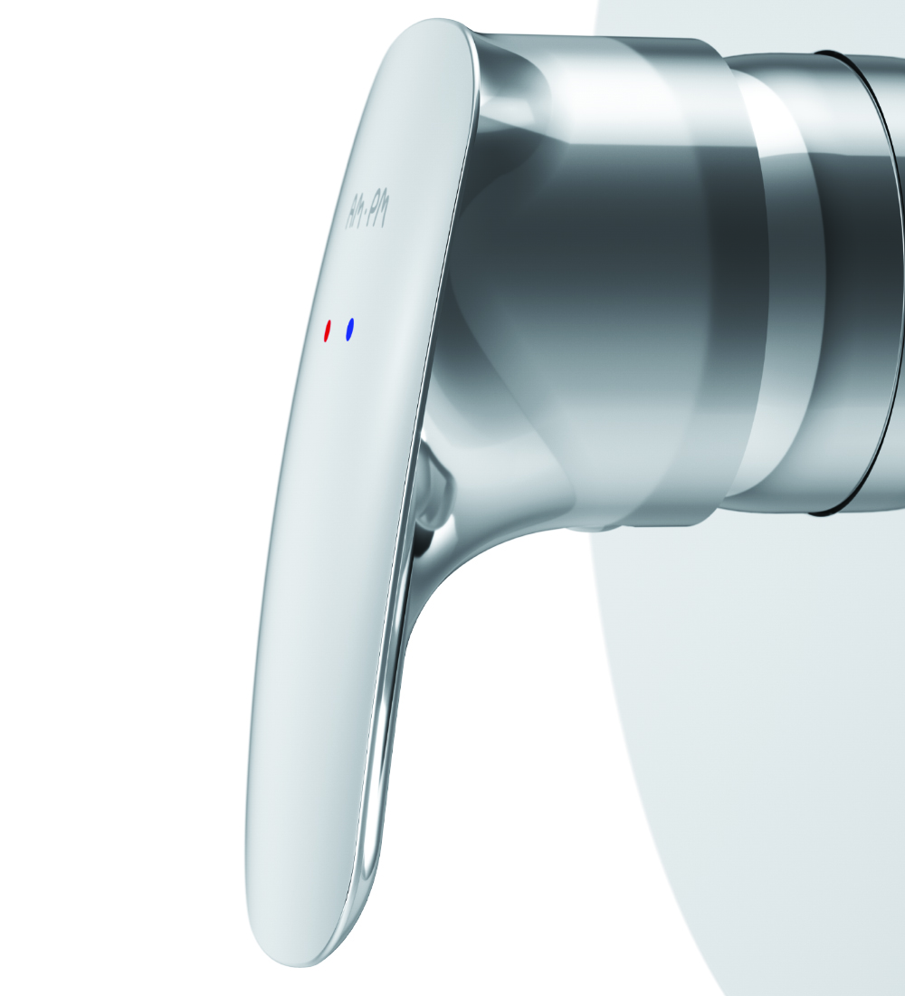 F71A75000 cмеситель д/душа монтируемый в стену хром шт. AM.PM Spirit 2.1  - Вид №4