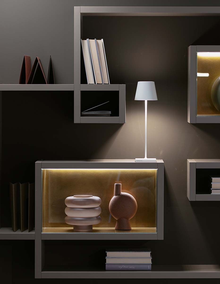 Аккумуляторная настольная лампа Zafferano Poldina ARCH-00091796 - Вид №14