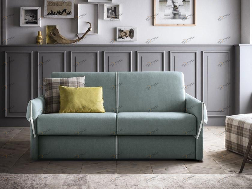 Felis 3-местный диван-кровать в современном стиле с обивкой из ткани Day & night sun-id-1406554