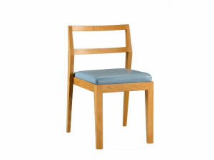 Штабелируемый вишневый стул