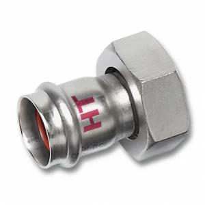 698359M221 SANHA 98359M пресс-фит. нерж.сталь, резьб.соед.ВПр,плоск.упл. 22x1 мм