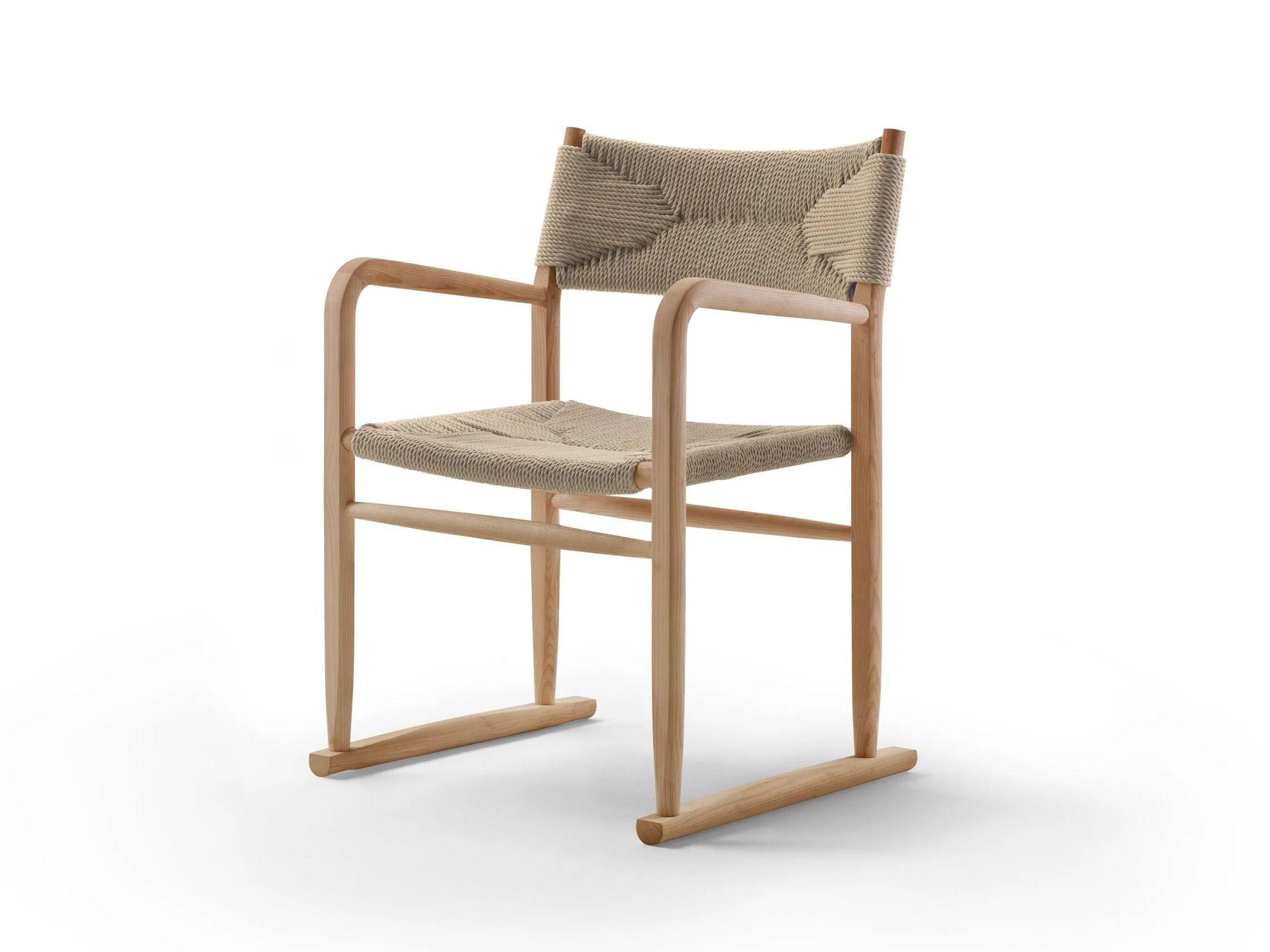 Ироко сани сад стул с подлокотниками Flexform Kim Outdoor ARCH-00078794