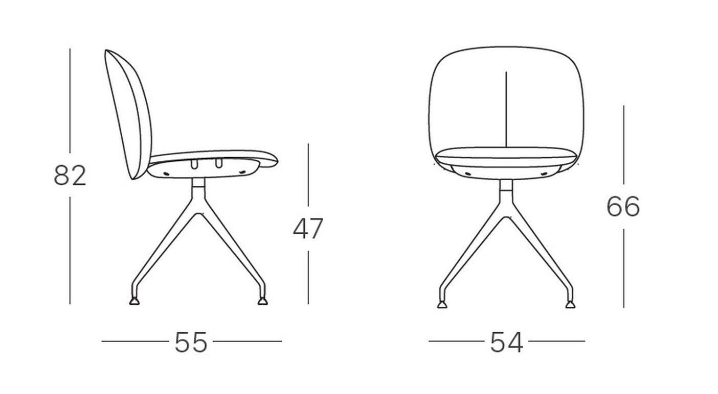 Мягкий стул S-CAB Mentha ARCH-00112061 - Вид №3