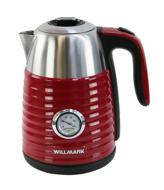 9908676 Электрочайник WILLMARK WEK-1738PST красный STDN-0029590