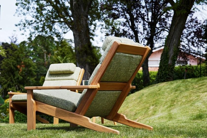 Varaschin Шезлонг из тика с подлокотниками Bali 2384 - Вид №6