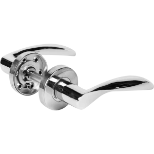 Дверные ручки Inspire Alfa алюминий без запирания цвет хром 82227128 STLM-2006336