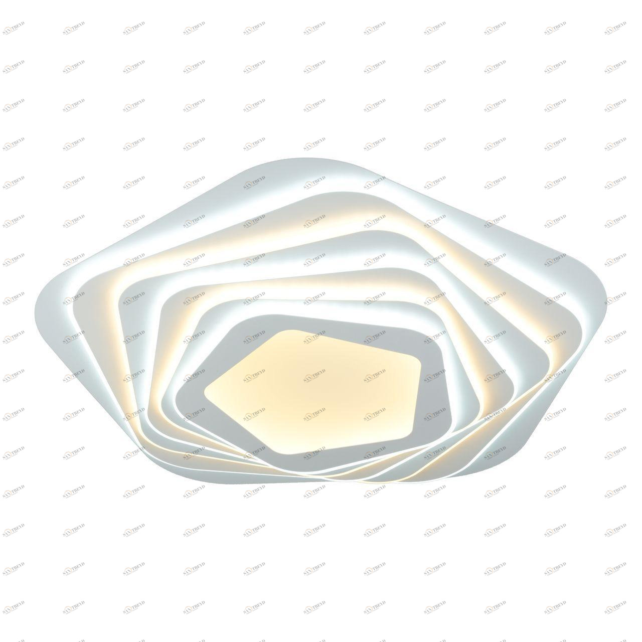 Потолочный светодиодный светильник Omnilux Procchio OML-06907-160 OMNILUX PROCCHIO 276942 Белый 