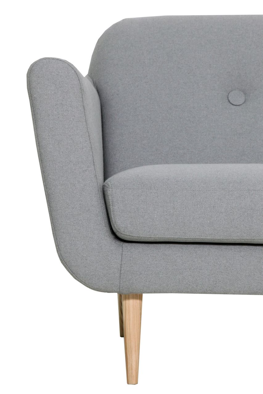 Диван Otto прямой серо-голубой SITS OTTO 192243 Серый  - Вид №3