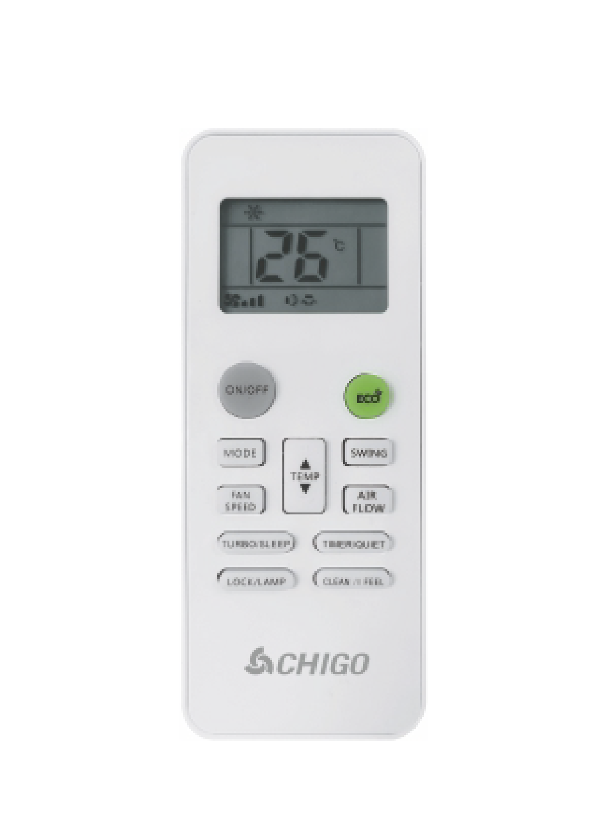 9152689 Кондиционер настенный сплит-система Chigo CS-35V3G-1K268 черный STDN-0088390 - Вид №2