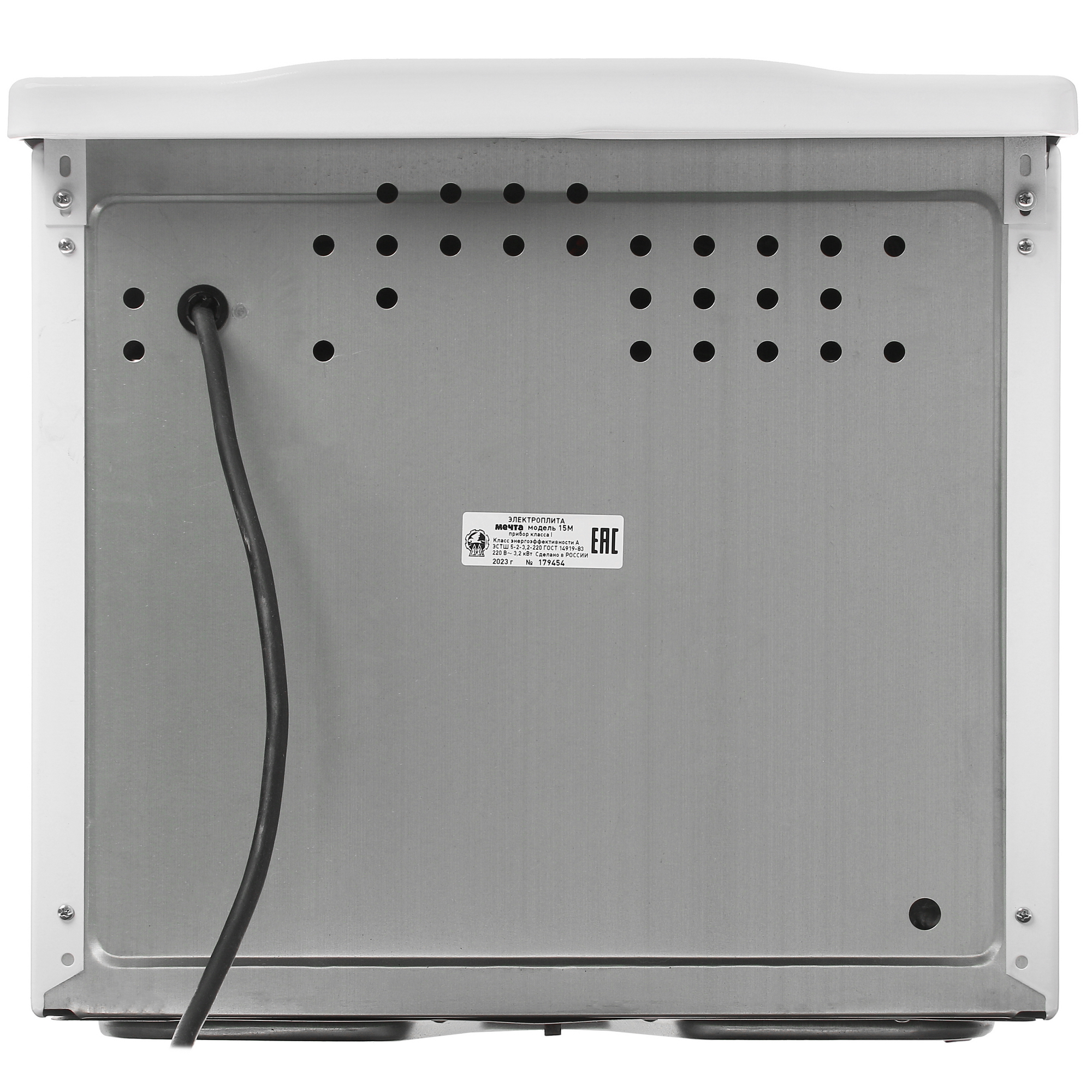 1012651 Электрическая плита Мечта 15М белый STDN-0062414 - Вид №12