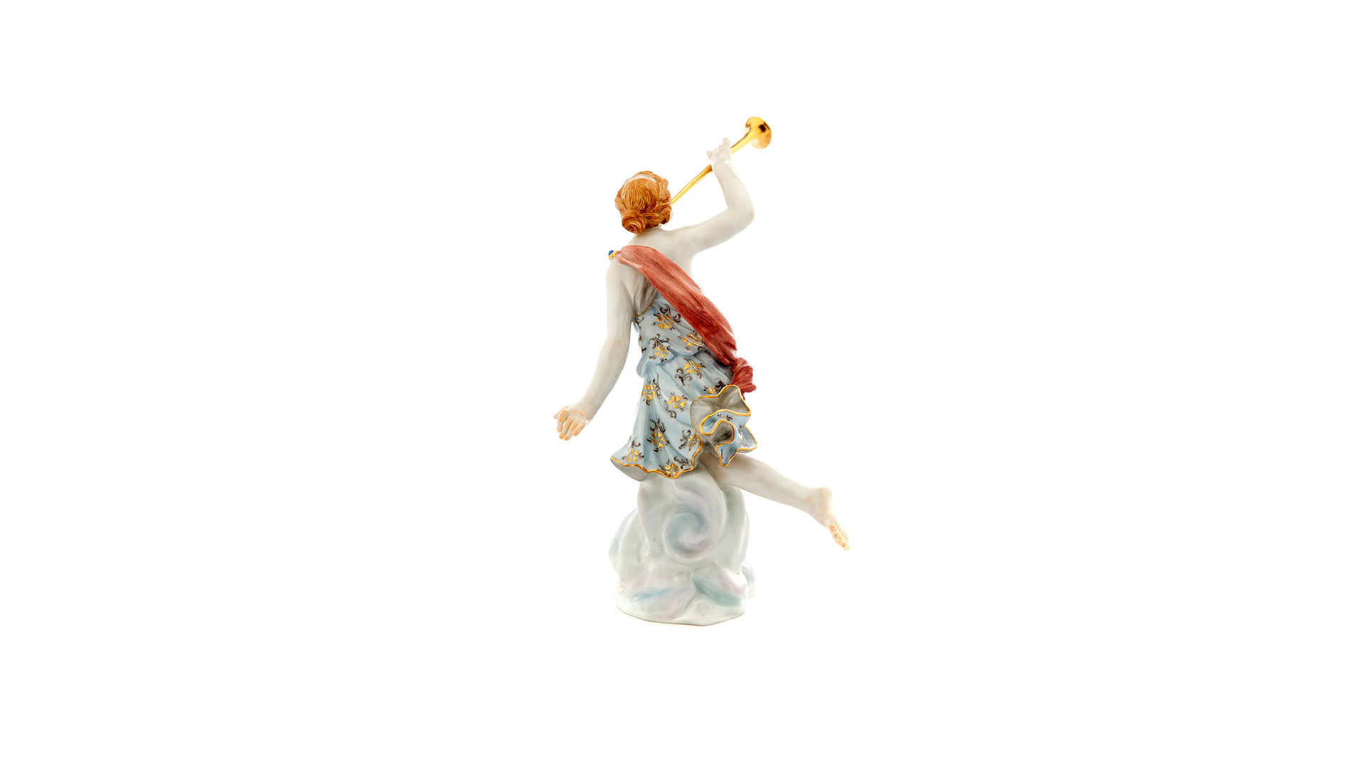 10593787 Meissen Фигурка 17см "Фама" Фарфор  - Вид №1