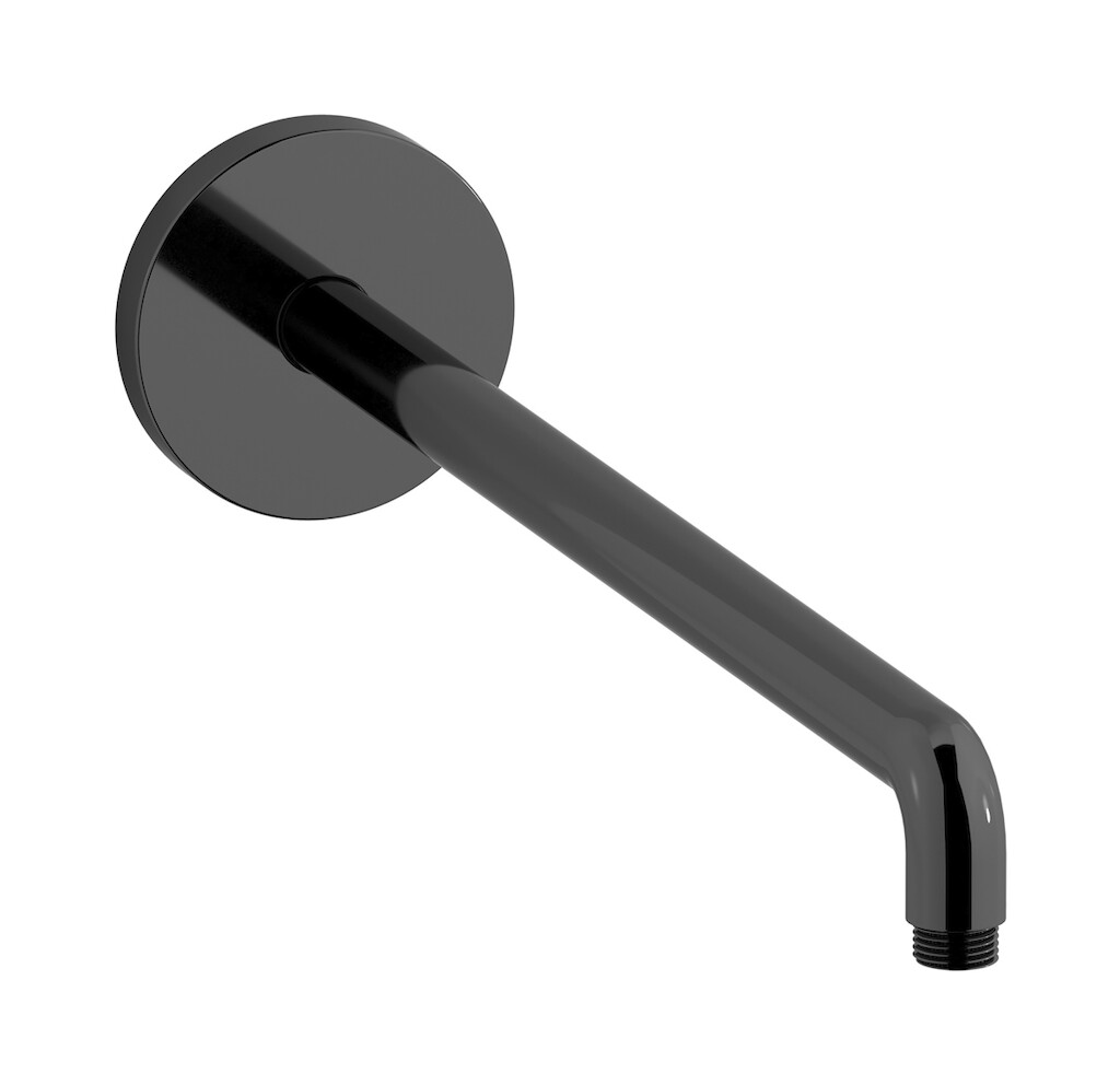 Кронштейн круглый усиленный для душа l.450 мм WE ARE IB sh054cf Black Chrome Monamour 