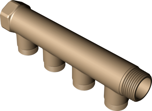 110 444 Модель 1057 Трубопроводные системы  Pexfit Pro  Коллекторы для отопления Santreyd  - Вид №2