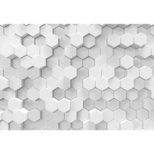 Фотообои Соты 3D бумажные 368x254см WM-81