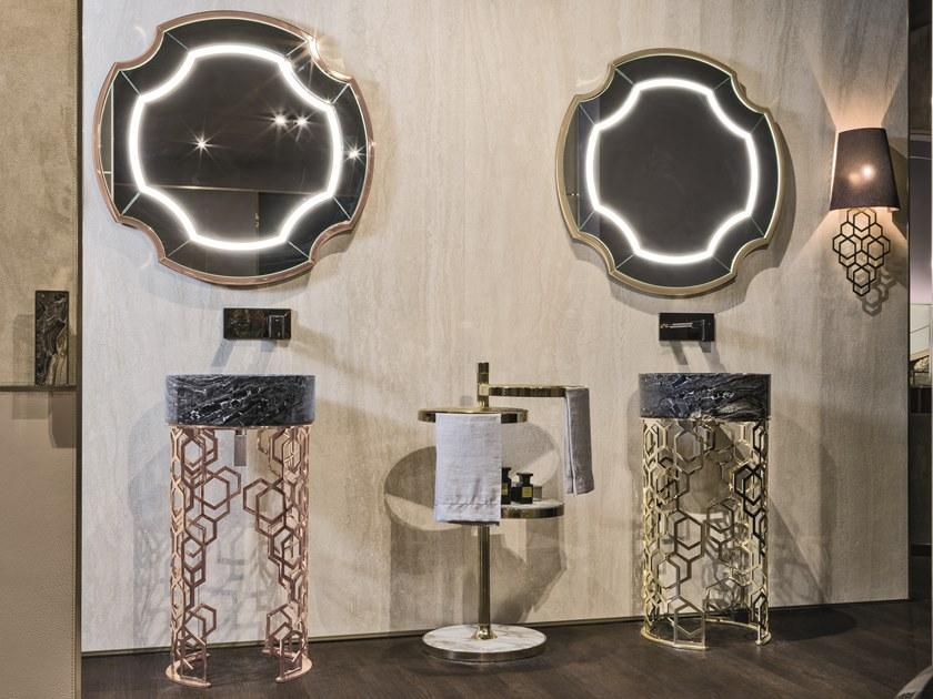 Y 400 Напольная раковина стоящая овальная Longhi Loveluxe 2018 – illusion collection - Вид №1