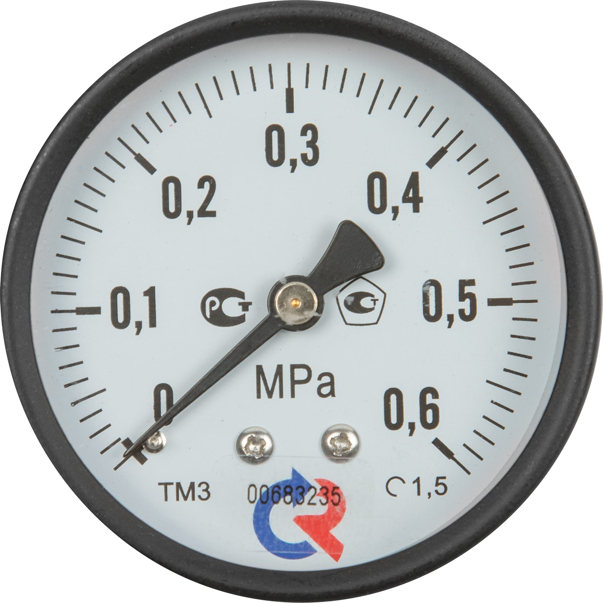 85258316 Манометр осевой Росма 6 бар, 1/4" Santreyd 