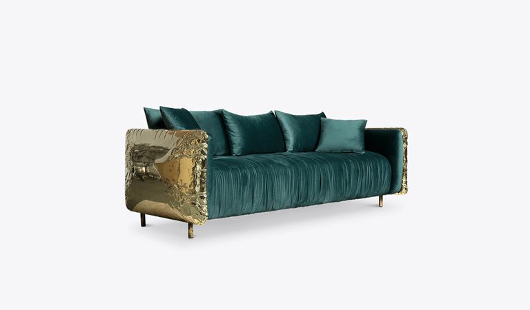 0-191 Зеленый диван Imperfectio Boca Do Lobo  - Вид №20