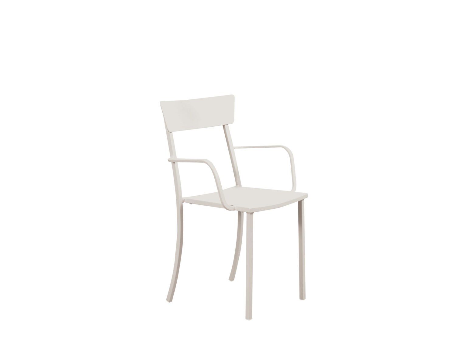 Металлический штабелируемый садовый стул с подлокотниками Vermobil Mogan ARCH-00110089 - Вид №7