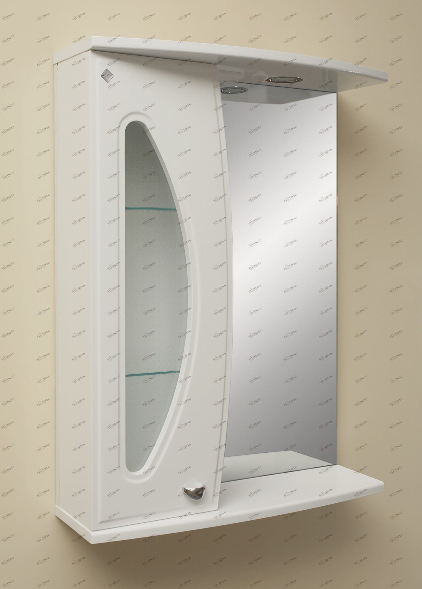 Зеркало Квадро 03 левое Santreyd 1015