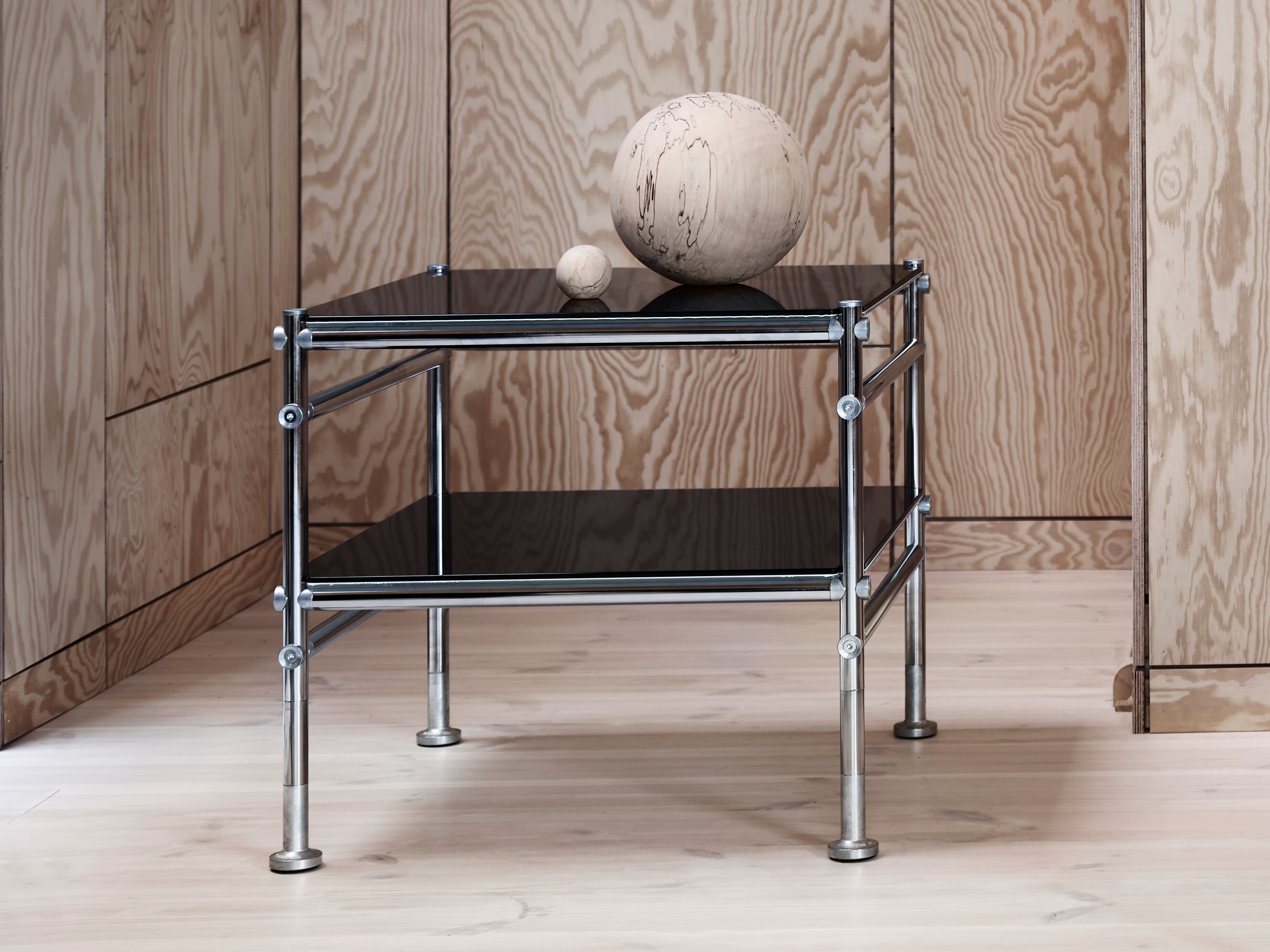 Стальной и стеклянный журнальный столик с отсеком для хранения Bla Station Able ARCH-00029113