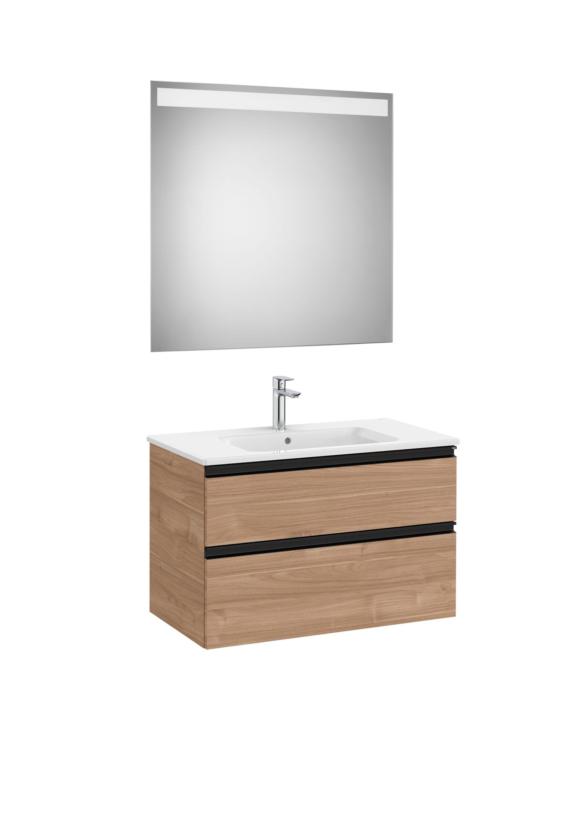 Деревянный умывальник с зеркалом и встроенной раковиной Roca UNIK A8515 / A8518 ARCH-00035896 - Вид №14