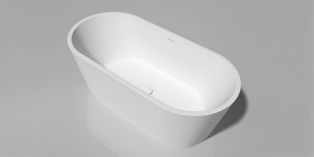 Dimasi Ванна овальная отдельностоящая Diamond Tub белая DMT0304 - Вид №3