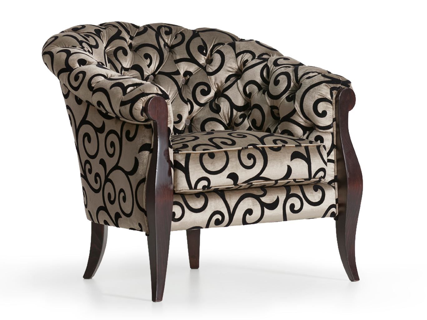 Тканевое кресло с подлокотниками OPERA CONTEMPORARY Siebel ARCH-00057330