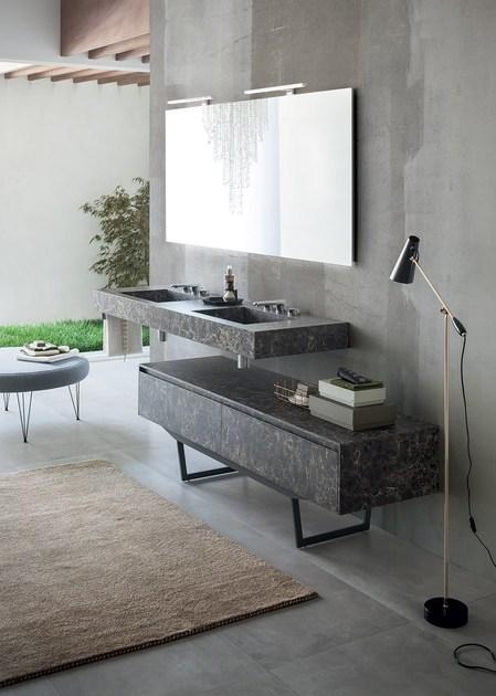 RAB Arredobagno Двойная тумба под умывальник с ящиками 3.0 sun-id-1437047 - Вид №1