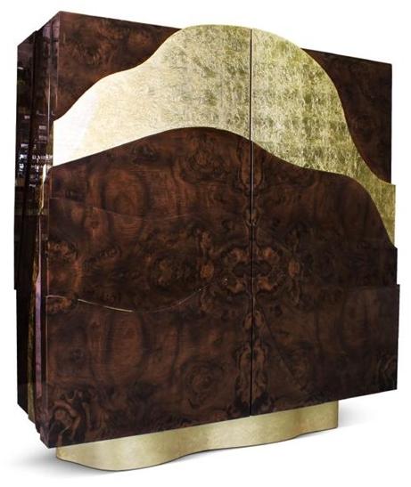 Malabar Буфет из орехового дерева с распашными дверцами Torsion sun-id-1352634 - Вид №1