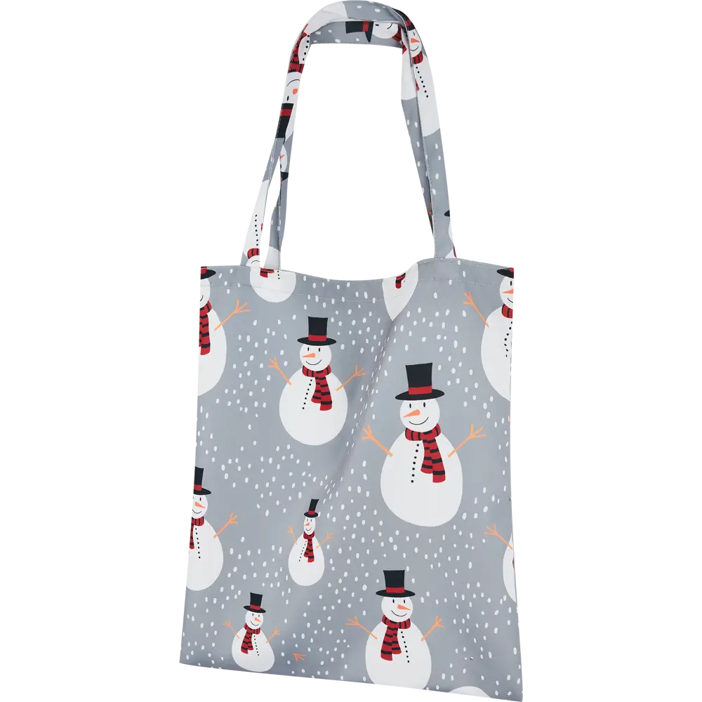 Сумка шоппер Снеговики 40x45 см SEASONS STLM-2162035