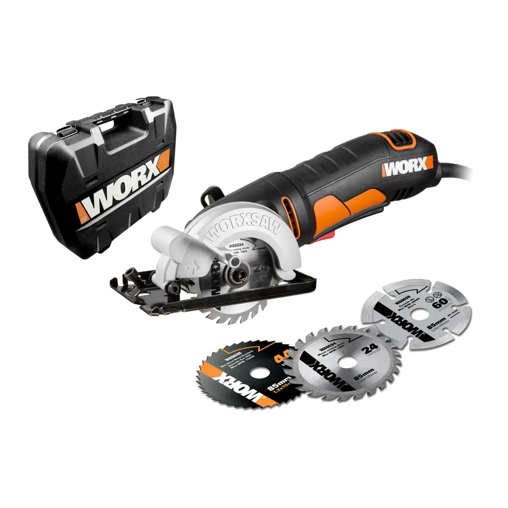Циркулярная мини-пила Worx WX423, 85мм, 400Вт 82348113 STLM-2186973  - Вид №2