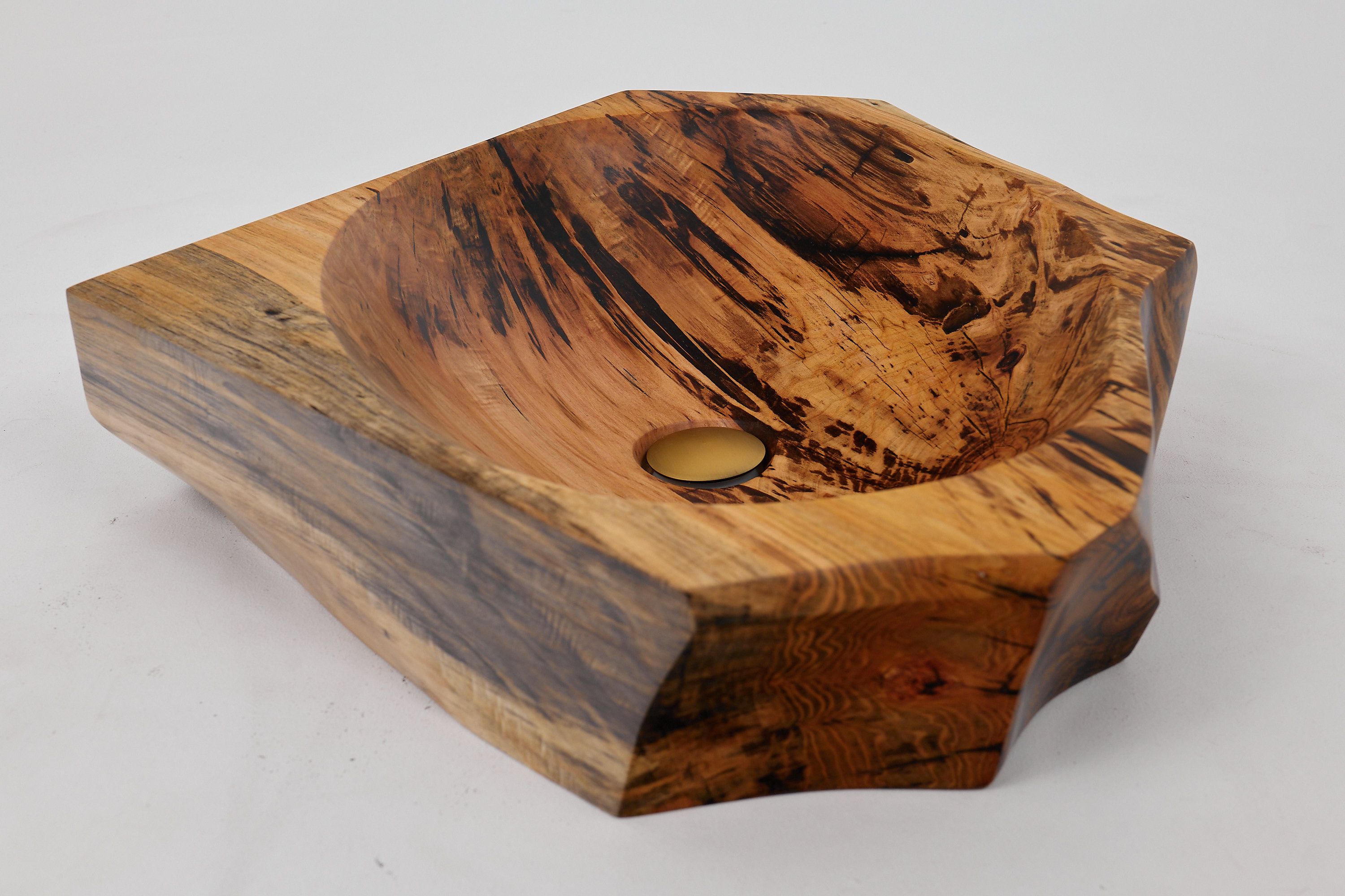 Твердая деревянная раковина / умывальник Logniture Banik ARCH-00024933 - Вид №6